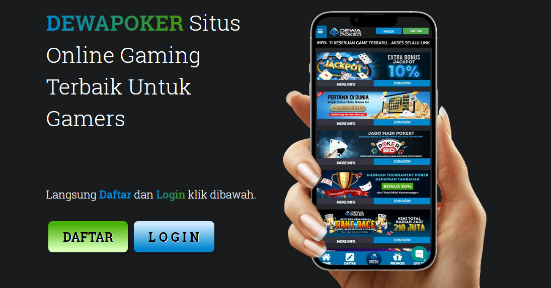 DewaPoker: Situs Poker Online Bisa dipercaya Indonesia