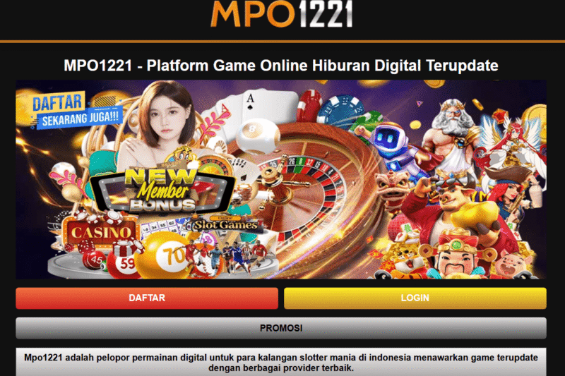 MPO1221 – Situs Taruhan Bola Online Di Melengkapi RTP Slot