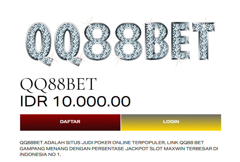 Qq88bet – Situs Agen Poker Online Anti Nawala